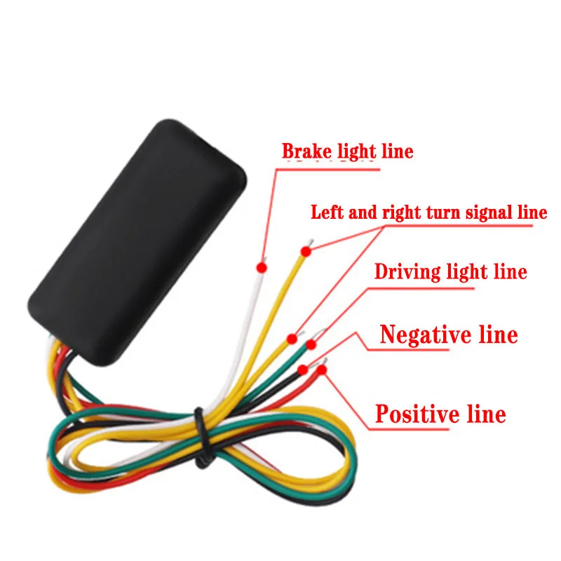 220 мм мотоцикл последовательный ходовой тормозной задний фонарь поворотный