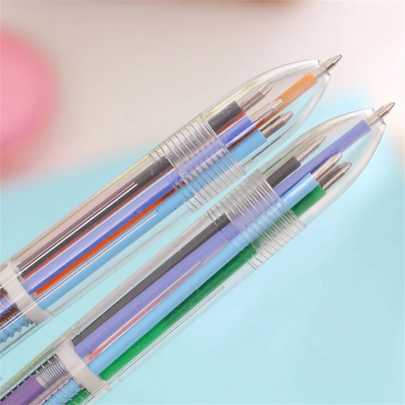 3 шт. 6 цветов в одном наборе красная синяя черная Шариковая ручка для письма