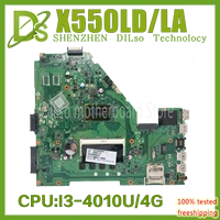 x550la original motherboard for asus vivo book x550ld x550lc x550ln laptop motherboard with i3 4010u cpu 4g ram 100 test