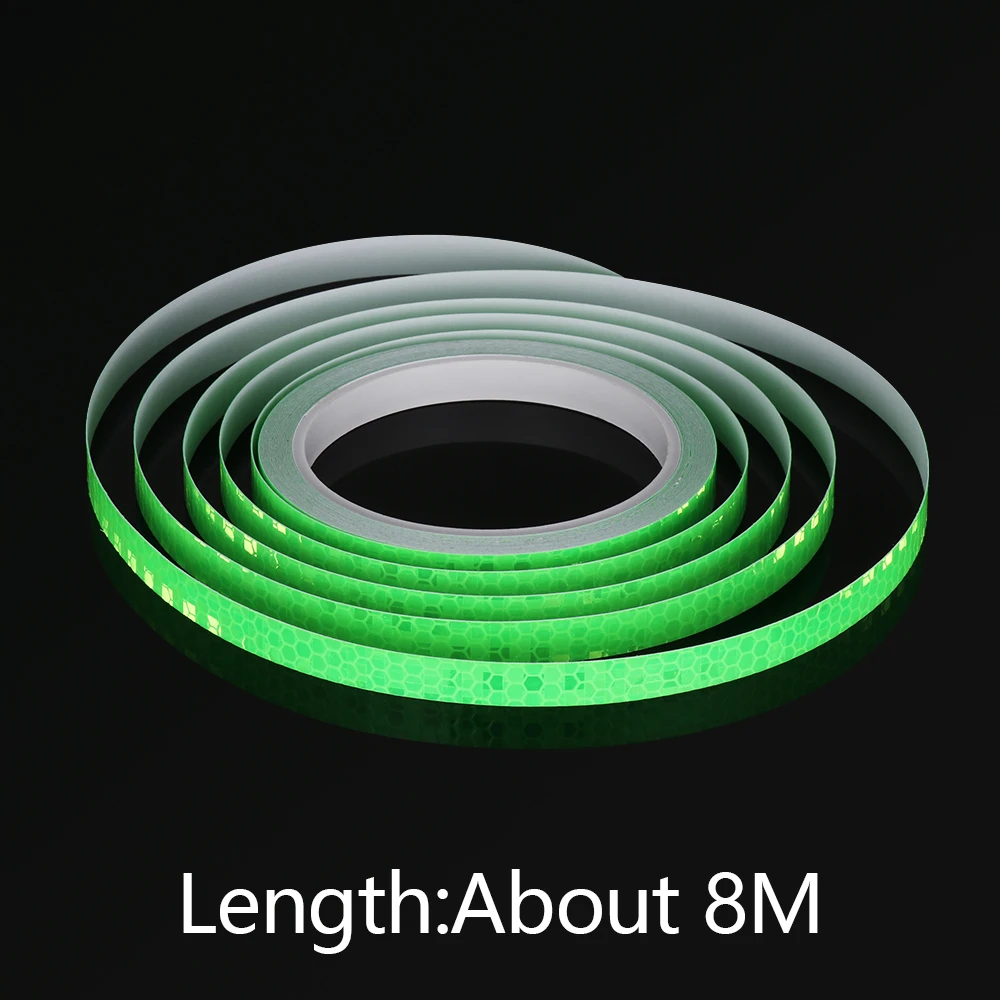 Светоотражающие наклейки на обод мотоцикла виниловые предупреждающие Стикеры