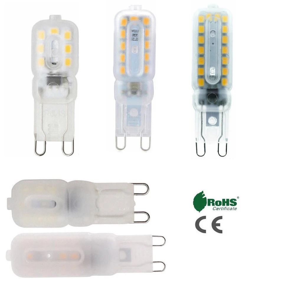 Светодиодные лампы 47 мм G9 14 светодиосветодиодный s 22 110 В переменного тока 220 2835 SMD