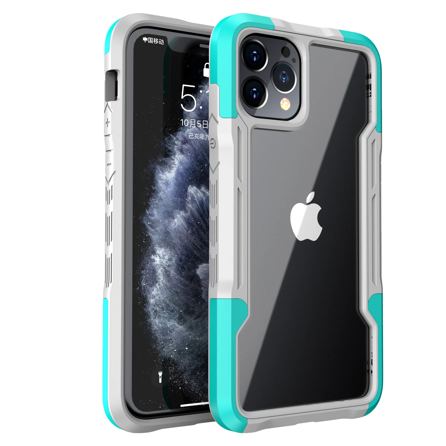 Shockproof Hybrid Armor Phone Case on the For iPhone 11 12 Pro Max mini SE 2020 X XR XS Max 7 8 Plus Hard PC Soft TPU Full Cover