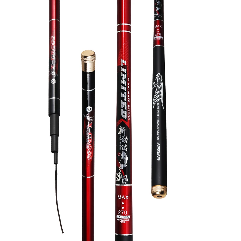 Короткосекционный стержень для рыбалки ручной карбоновый поток 19 мелодий