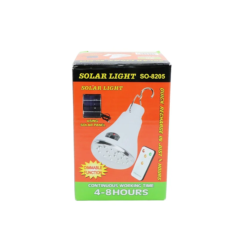 SZYOUMY Super Bright Pirate Captain Type 1W Solar Multi-functional LED Bulb with 20 Remote Control DC6V Dimmable Lamp | Лампы и