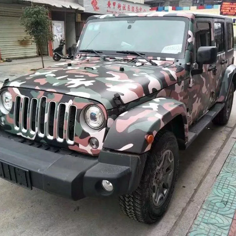 50 см * 200 камуфляж винил ПВХ Стикеры Обёрточная бумага пленка Цифровой Лесной