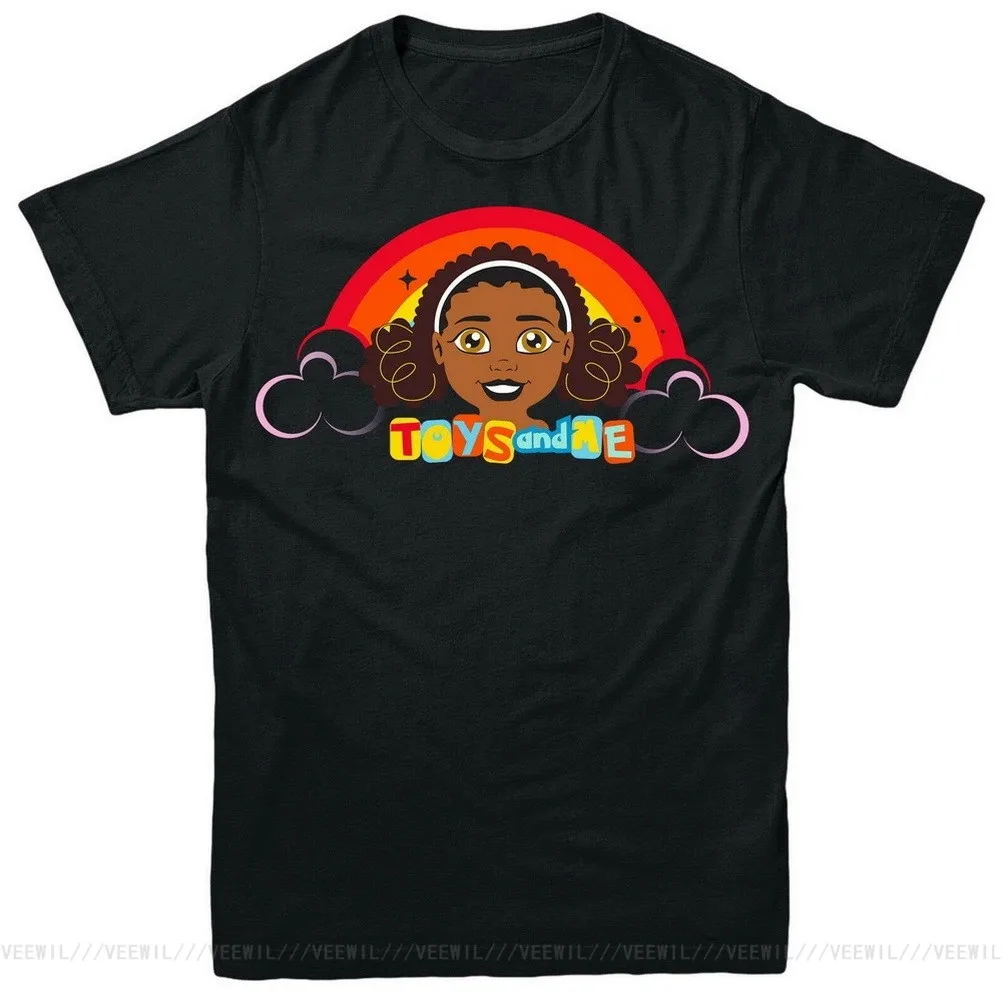 

Футболка из хлопка с круглым вырезом для мужчин и женщин, с принтом «игрушки и я»