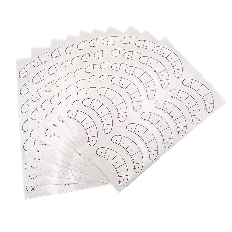 70pairs/pack Paper Patches 3D Eyelash Under Eye Pads Lash Extension Tips Sticker Wraps Make Up Tools | Красота и здоровье