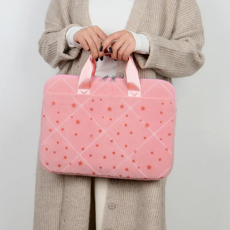 Деловой портфель унисекс сумка для ноутбука 14 дюймов вместительная из матовой