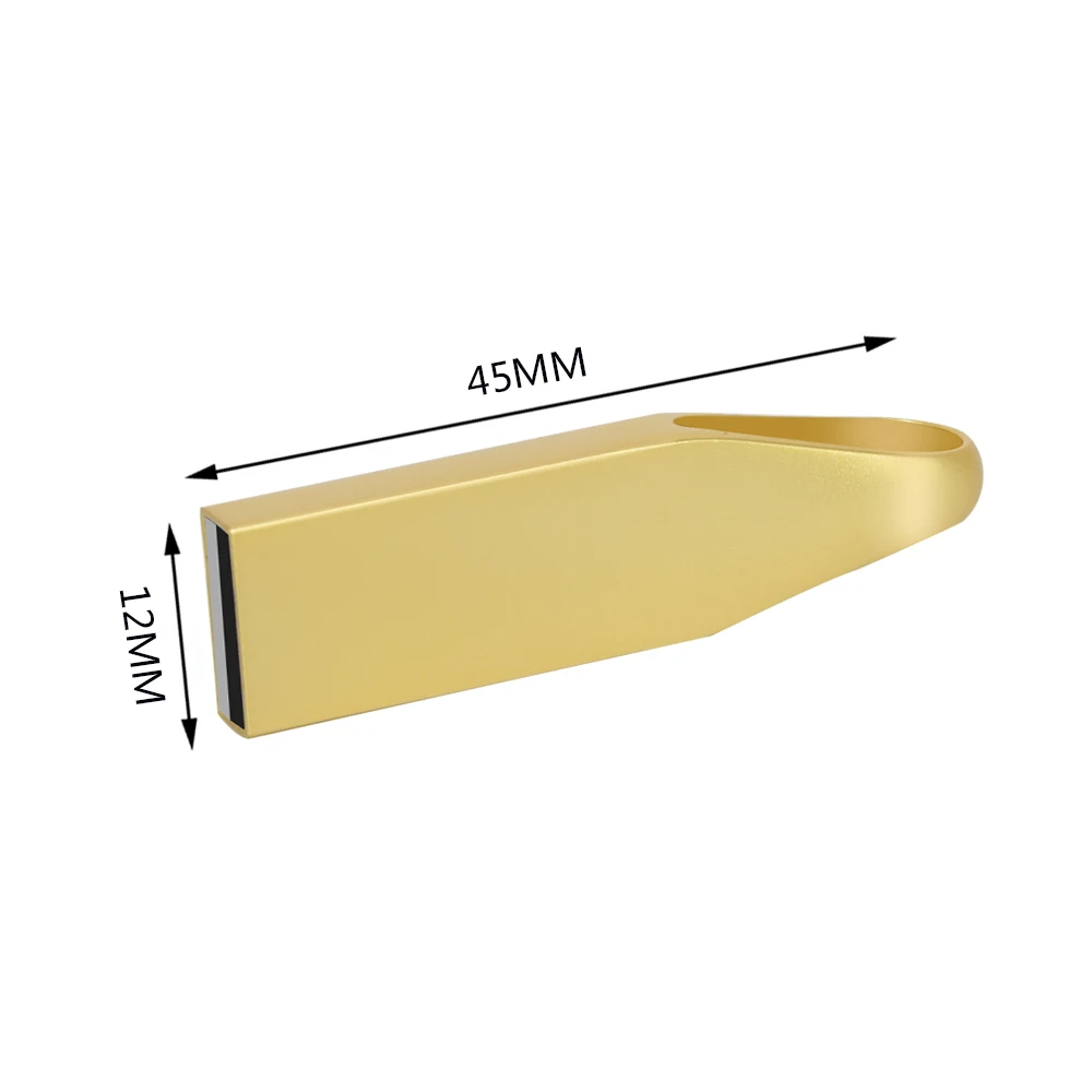 

USB2.0 Creative Metal USB stick Gift High Speed 8g16g 32g64g multiple colour flash drive