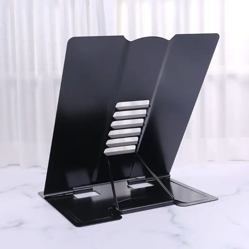 Металлический регулируемый держатель для чтения книг подставка документов