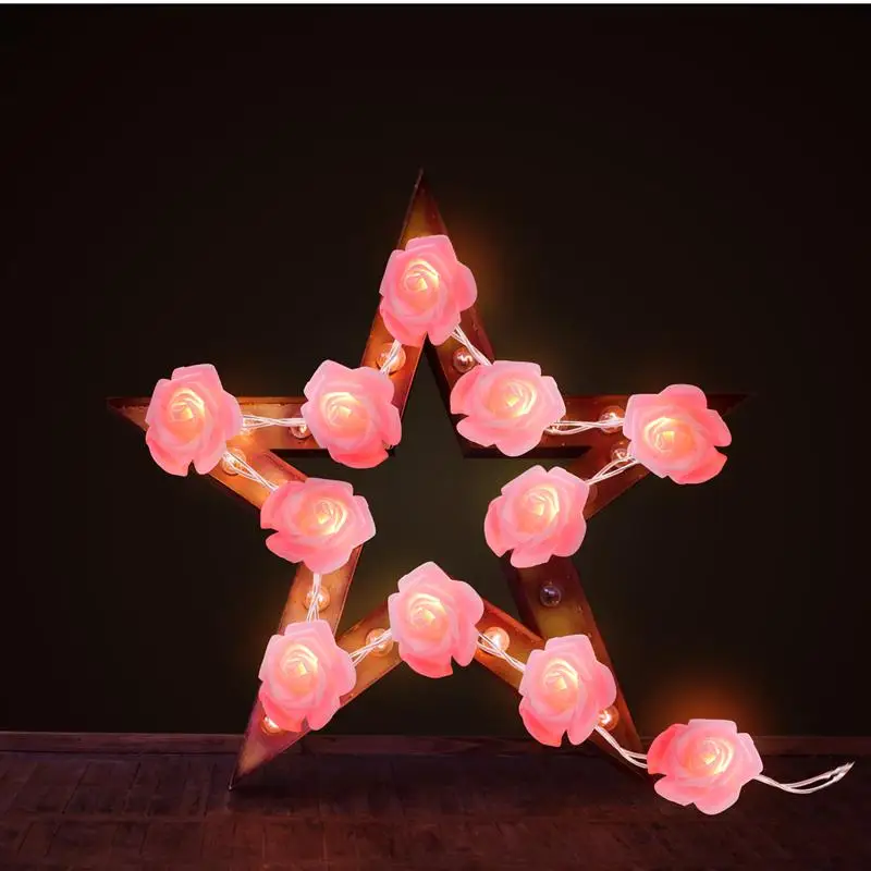 

Rose Fairy String Lights 3 Meter 20 LED String Light For Wedding Festival Party Luces Led Para Habitacion
