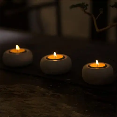 Clay Cement Silicone Mold Concrete Flower Pot Decorative Geometric Polygonal Succulent Plants Vase Mold Office Home Decoration