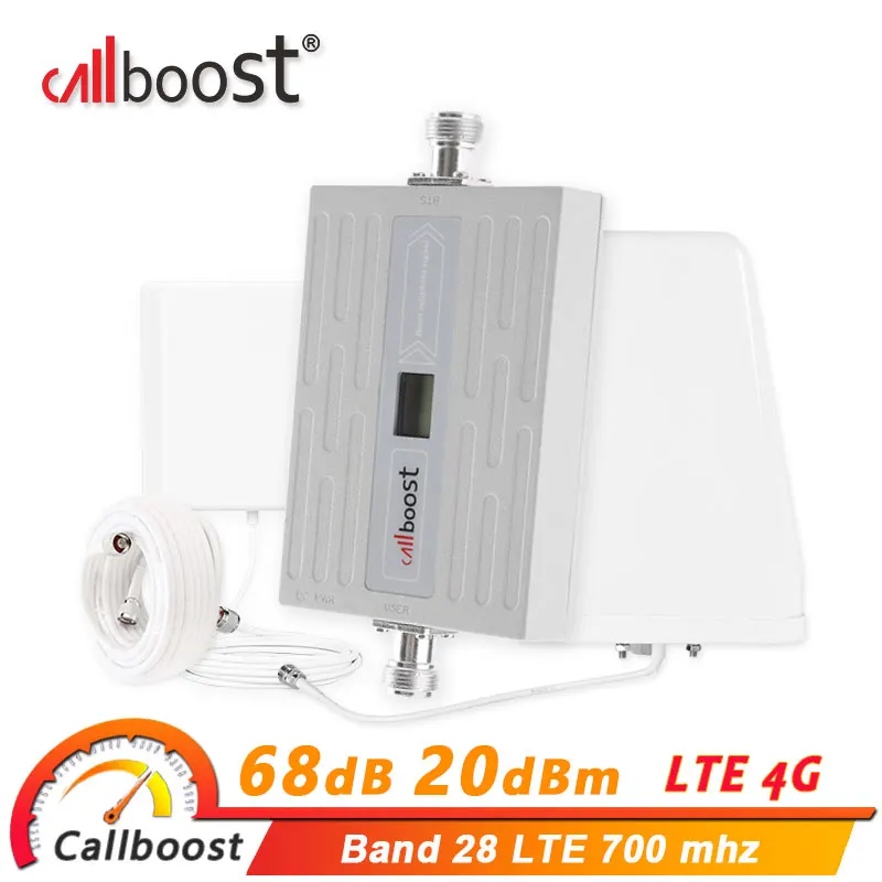 Усилитель сотовой связи Callboost 4g 700 МГц усилитель сигнала диапазон 28 мобильный