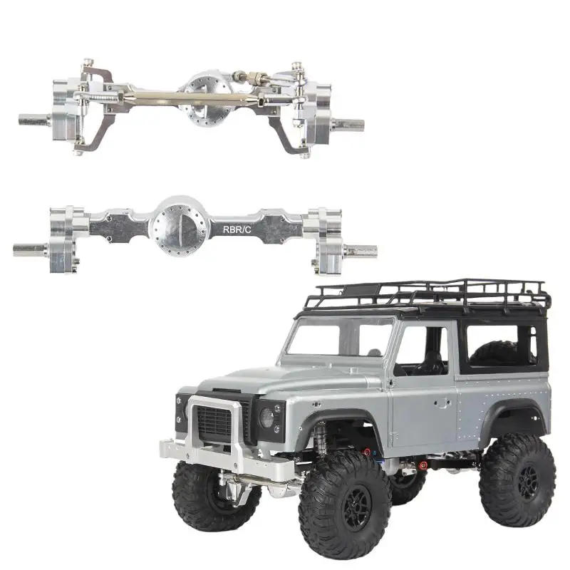 

Metal MN99s/Mn98/D90 1:12 Mangniu Climbing Remote Control Car Upgrade Modification Front And Rear Door Bridge Assembly Parts