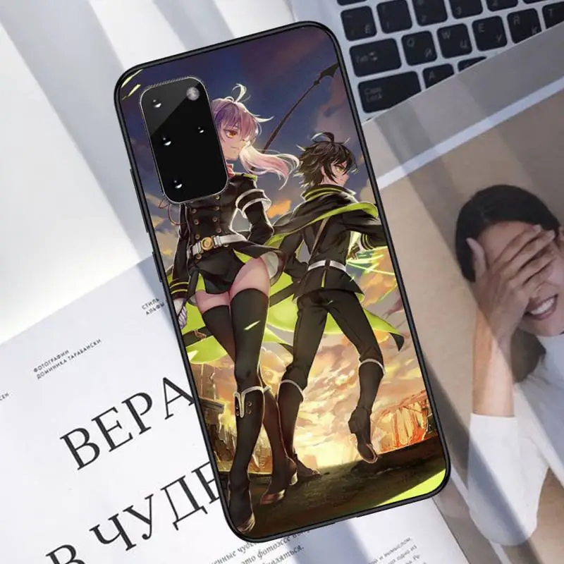 

Seraph of the end Phone Case For Samsung A40 A31 A50 A51 A71 A20E A20S S8 S9 S10 S20 Plus note 20 ultra