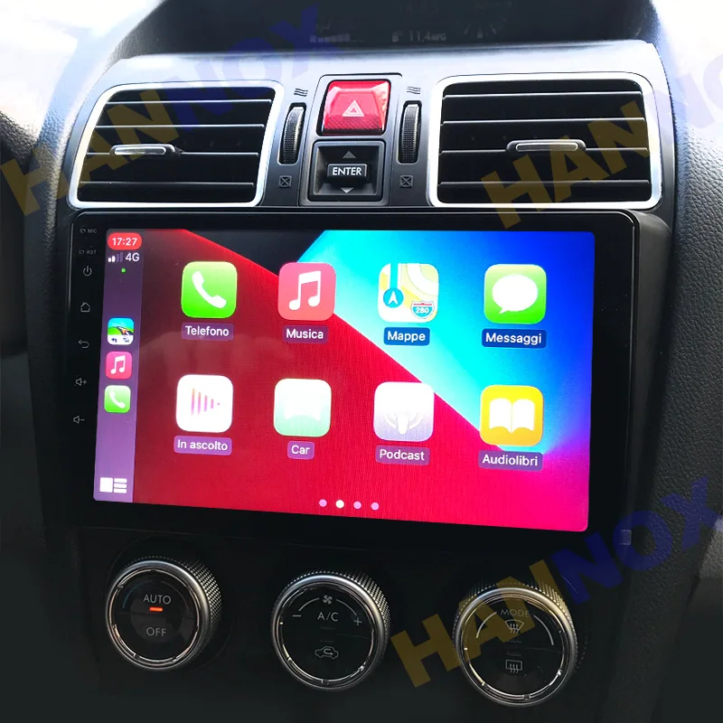 Автомобильный мультимедийный плеер 9 дюймов 2.5D QLED Android 11 радио GPS для Subaru WRX Forester