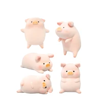 blind box lulu cute animal anime figure pig series mini lucky toys model little pet shop random doll gift decoration