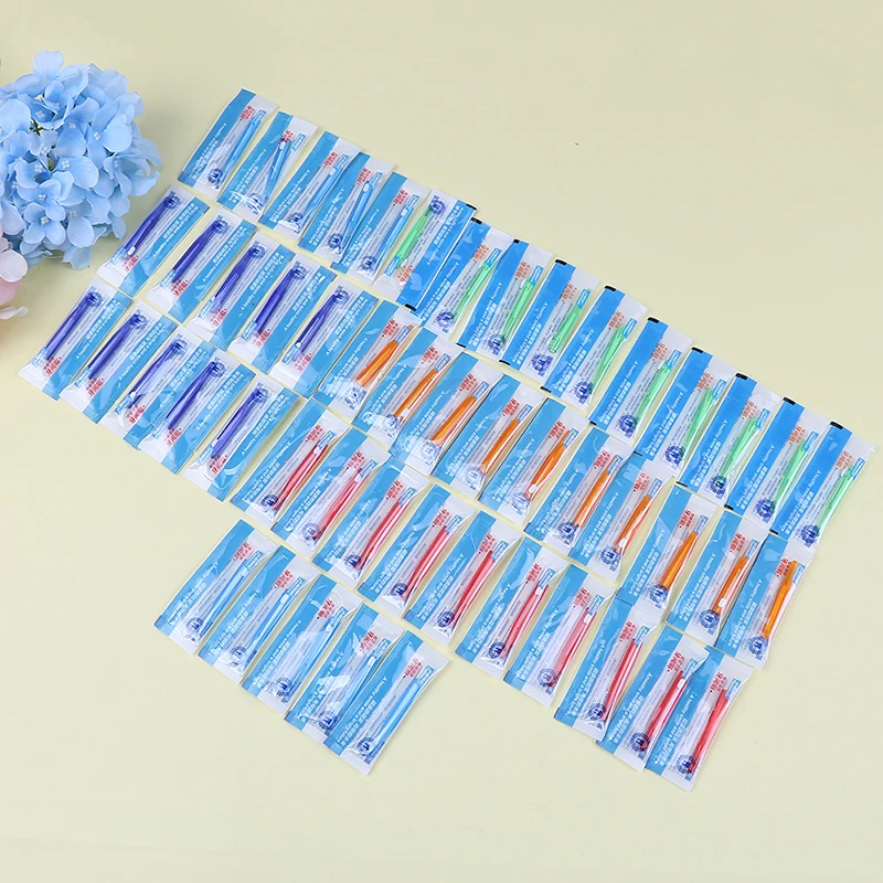 

10pcs Floss Sticks Tooth Flossing Head Hygiene Dental Plastic 5.5cm Toothpick Interdental Brush Cleaning Oral Health