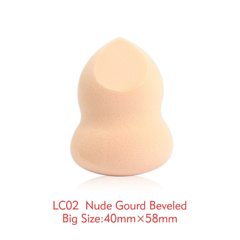 LC02-Nude KIMUSE прецизионная без латексной губки для макияжа maquiagem maquillaje макияж без латекса Блендер Comestic специальная губка в форме яйца - Цвет: LC02-Nude