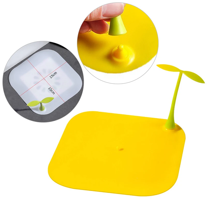 1 шт. новая силиконовая накладка на Слив для ванной комнаты дезодоратор кухни