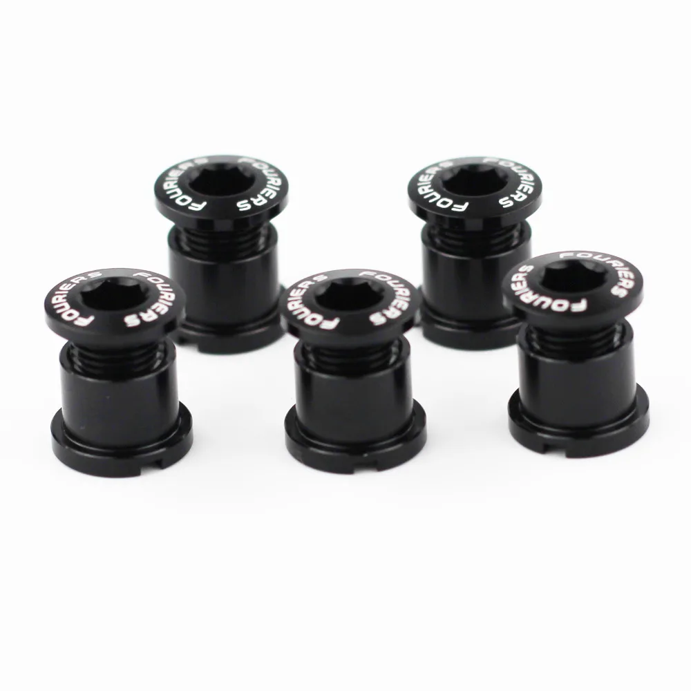 5 шт. винты для велосипедной цепи из сплава гайки одинарные или двойные мм 7