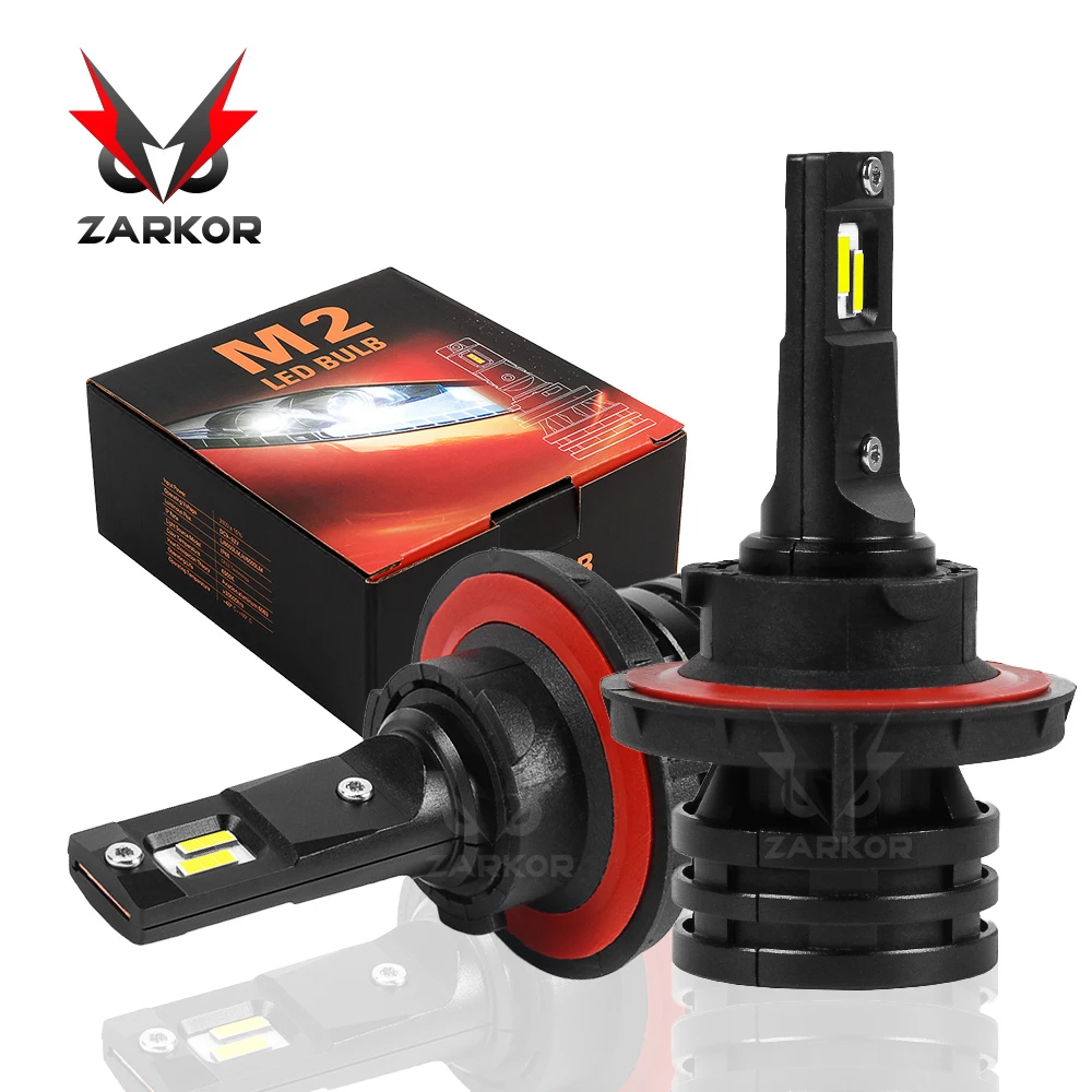 Zarkor 55 Вт 12000lm M2 h13 светодиодный H4 H7 H11 9005 9006 H13 9004 9007 автомобильный головной
