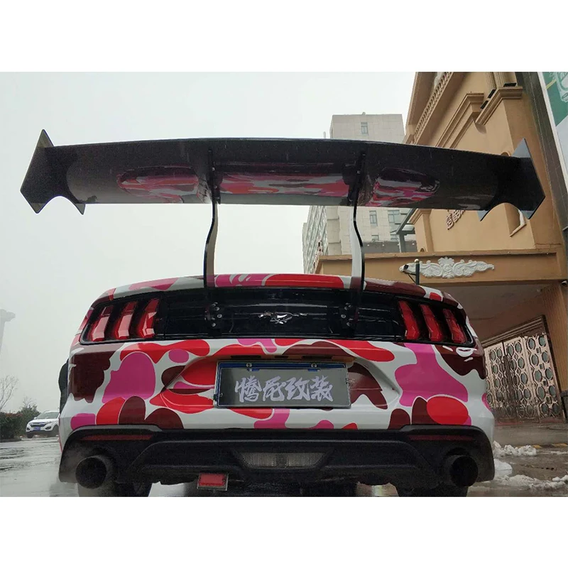 2015 2019 Mustang задний спойлер GT wing RBT Стиль FRP/углеродное волокно Для FORD MUSTANG высокое