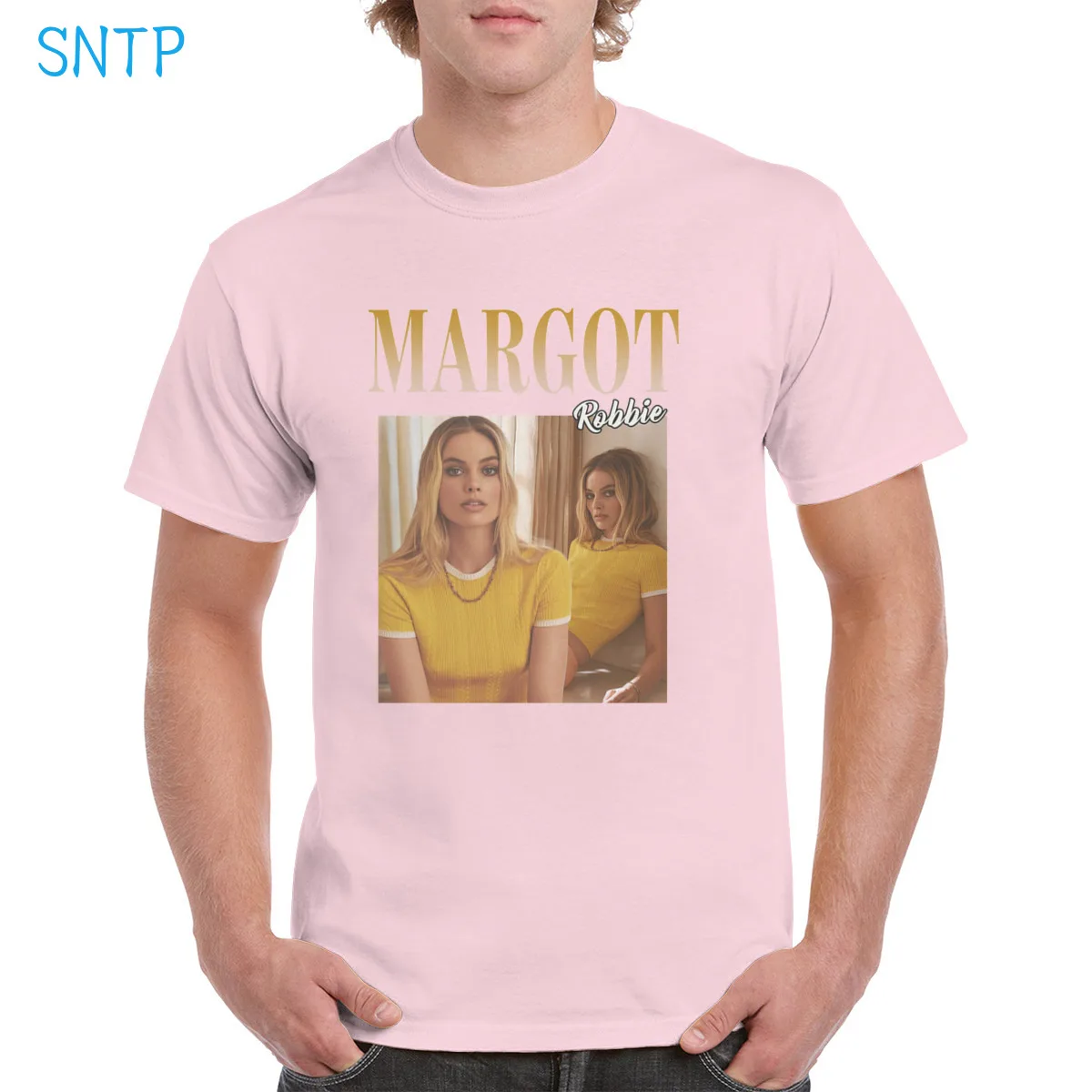 

Margot Robbie t shirt Trending Popular Classic 90'S graphics Tops Retro Aesthetics 100% Cotton Female/Man T-Shirt