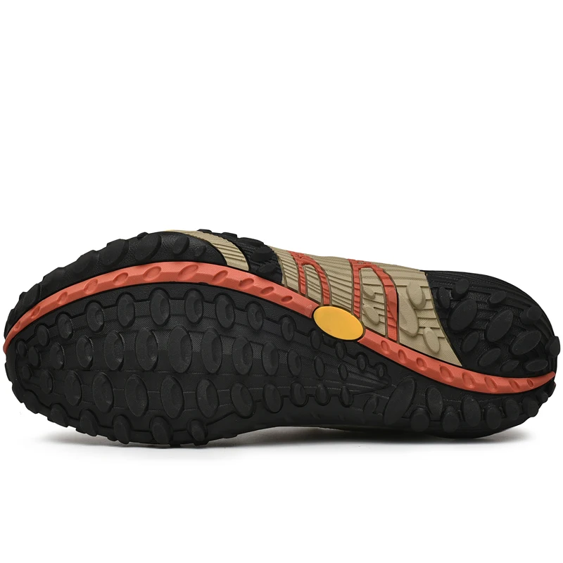 New men's hiking shoes for autumn ventilate wear-resisting waterproof skid resistance handiness outdoors | Обувь