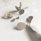 Лаборатория 304 нержавеющая сталь перемешивания бар три-bladed веслочетыре-bladed весло перемешивания бар тричетыре лезвия Пропеллер для лабораторного миксера