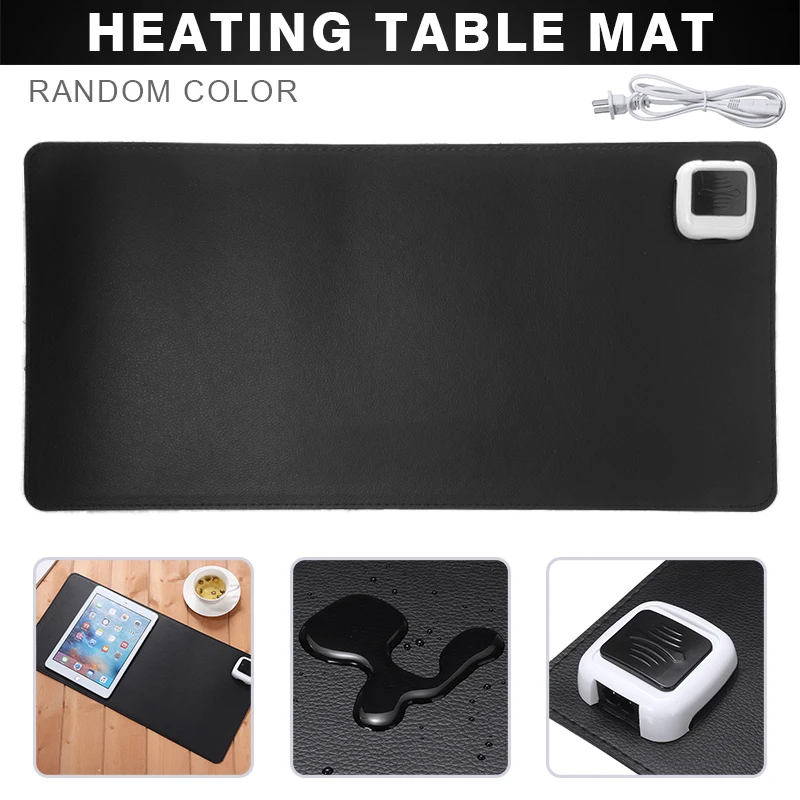 

Practical 90x90x265mm Home Office Computer Desk Heating Mats Winter Hand Warmer Mouse Pad For Home Office Table 55w