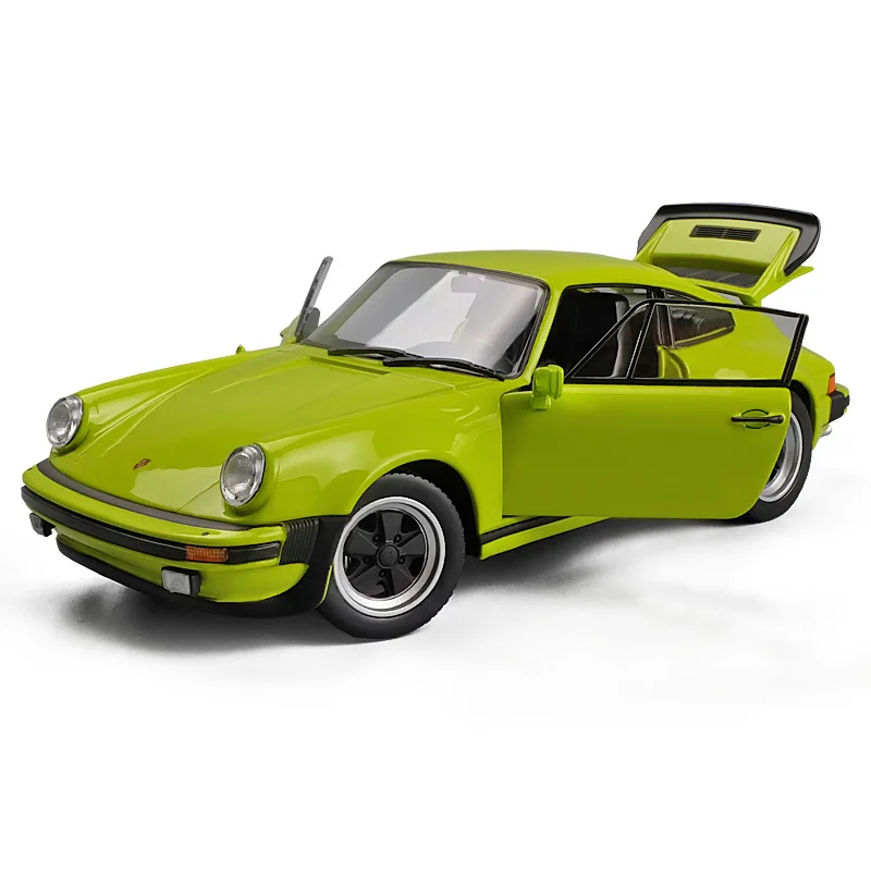 Модель спортивного автомобиля Welly 1:24 Масштаб 911 турбо игрушечная имитация литых