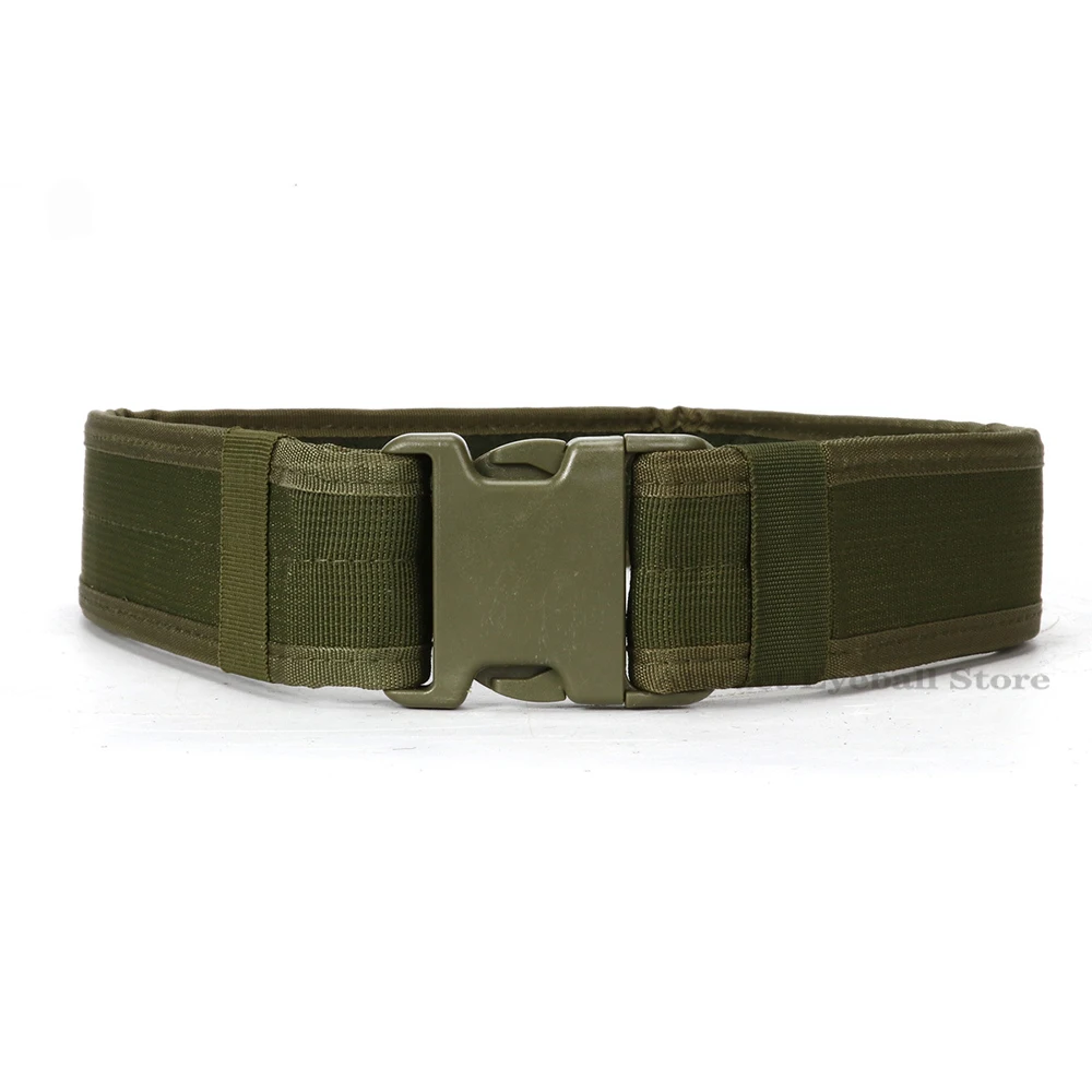 

Tactical Belt Army Male Outdoor Nylon Belt Special Forces Military Waist Belts Rescue Rappelling Material Enthusiasts Field
