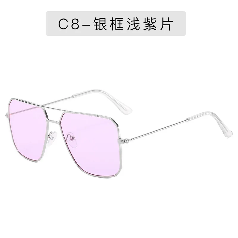 Очки солнцезащитные многогранные для мужчин и женщин UV-400 Классические брендовые