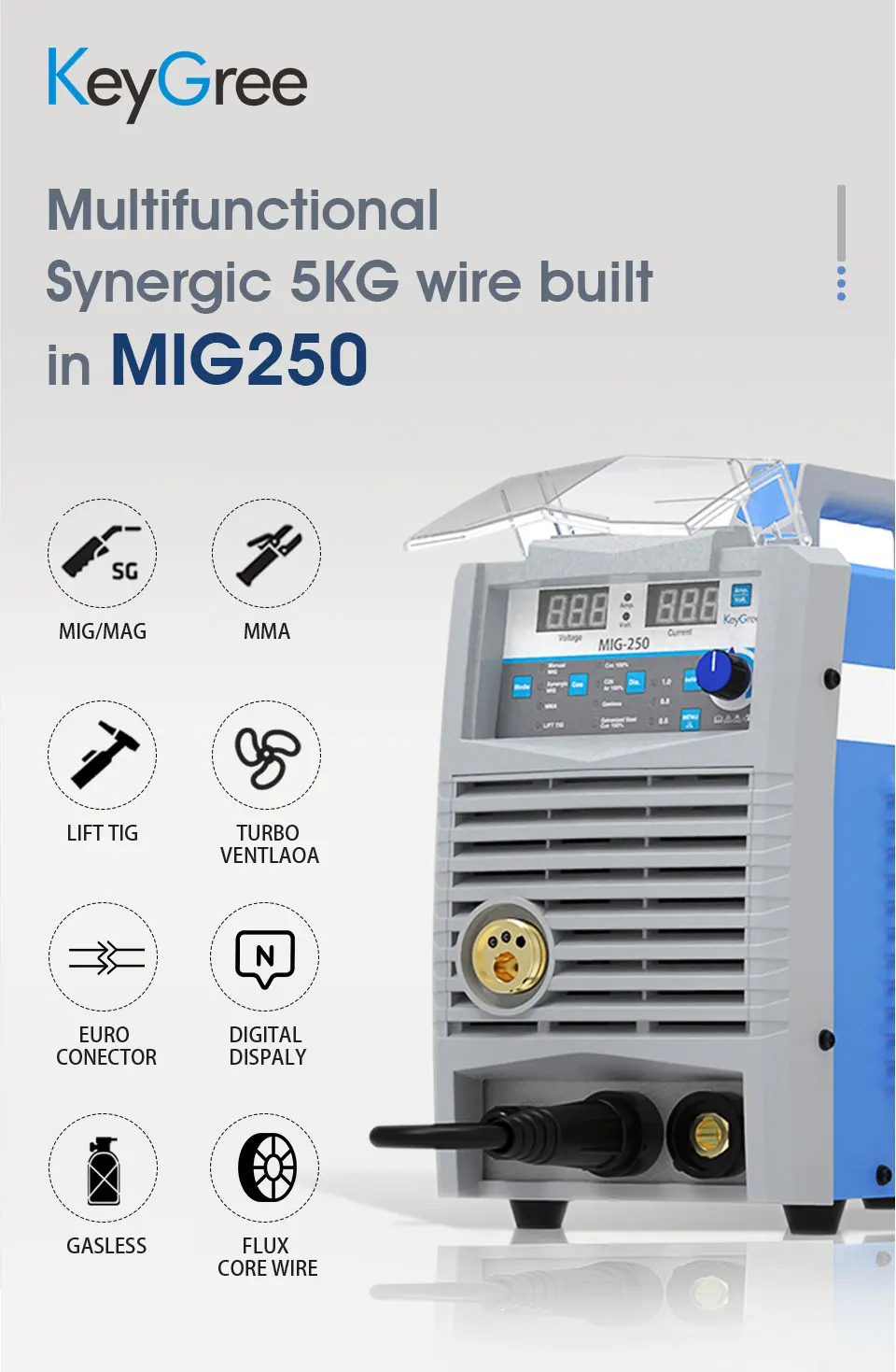 Сварочный Полуавтомат Yeswelder Mig Pro 250 Купить