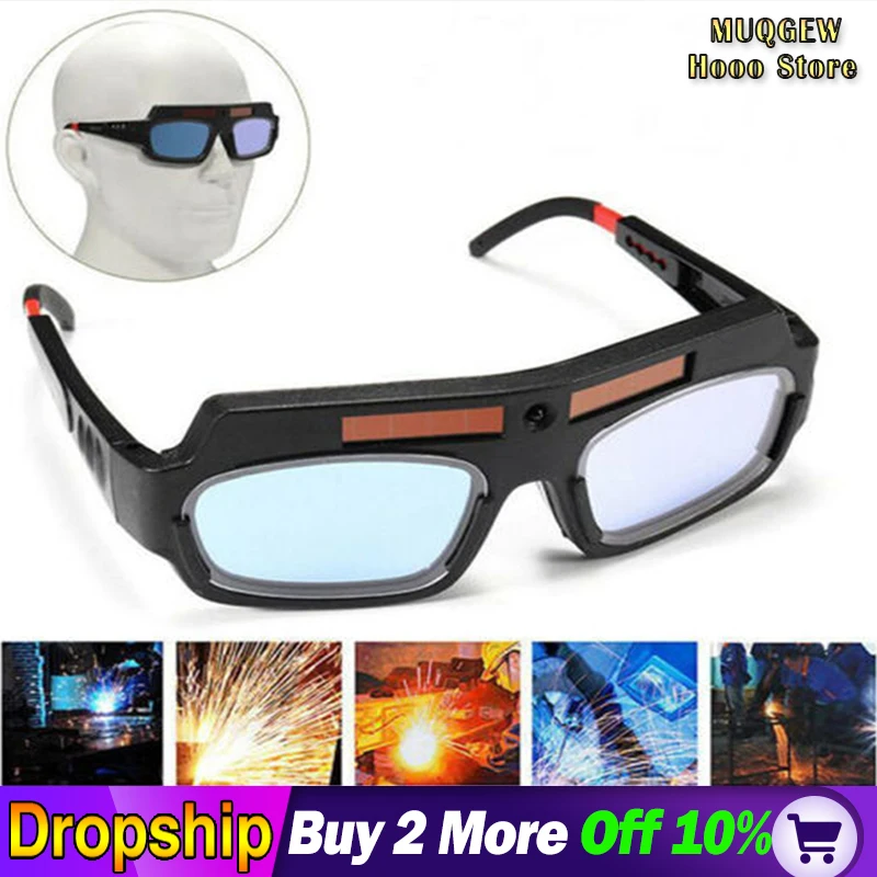 Сварочный шлем с автоматическим затемнением на солнечной батарее защита глаз