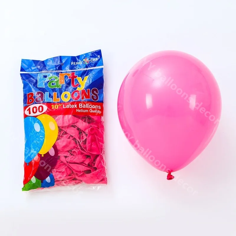

126pcs DIY Balloon Arch Garland Global Hot Pink Chrome Rose Gold Wedding Birthyday Baby Shower Party Background Decor Kids Toys