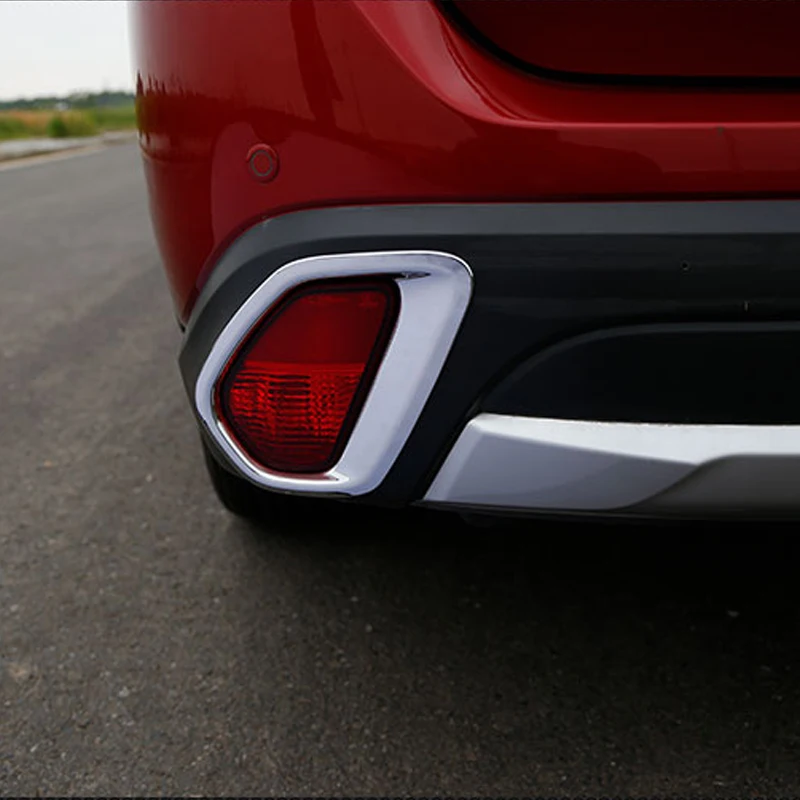 Модификация подходит для mitsubishi outlander 2016 задняя противотуманная фара абажур