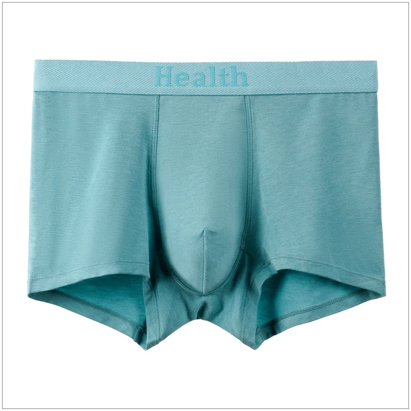 Боксеры 3 шт шелковые боксеры для тела Мужское нижнее белье здоровья Лифт мягкий