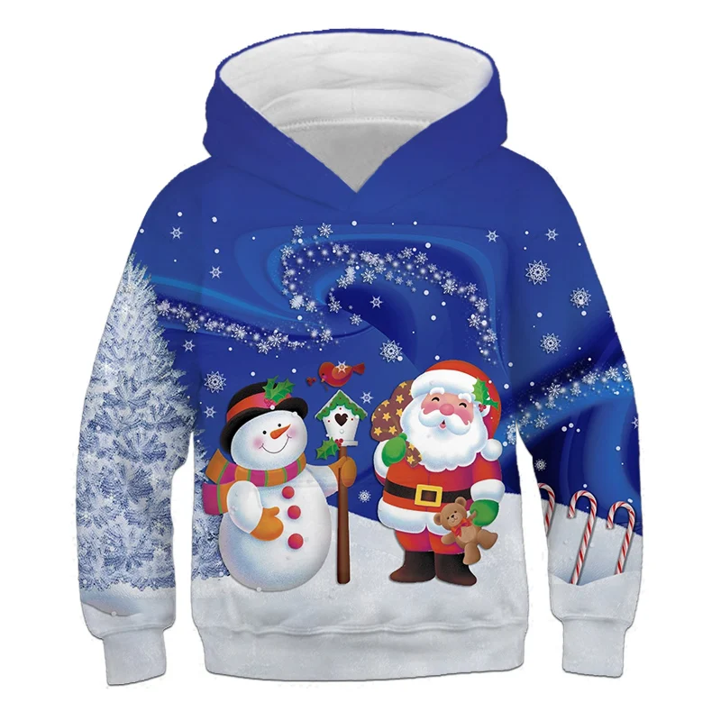 

2021 Fashion Fall WinterChristmas Sweatshirt Children's 3DSuper Dalian HoodieMen's and Women'sFunny and Ugly Christmas Sweatshir