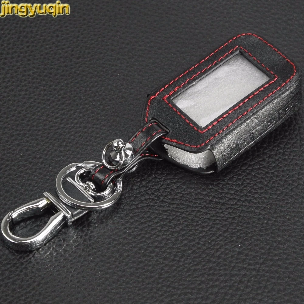 Jingyuqin для Starline E60 E61 E62 E91 4 кнопки дистанционного кожаный чехол ключей