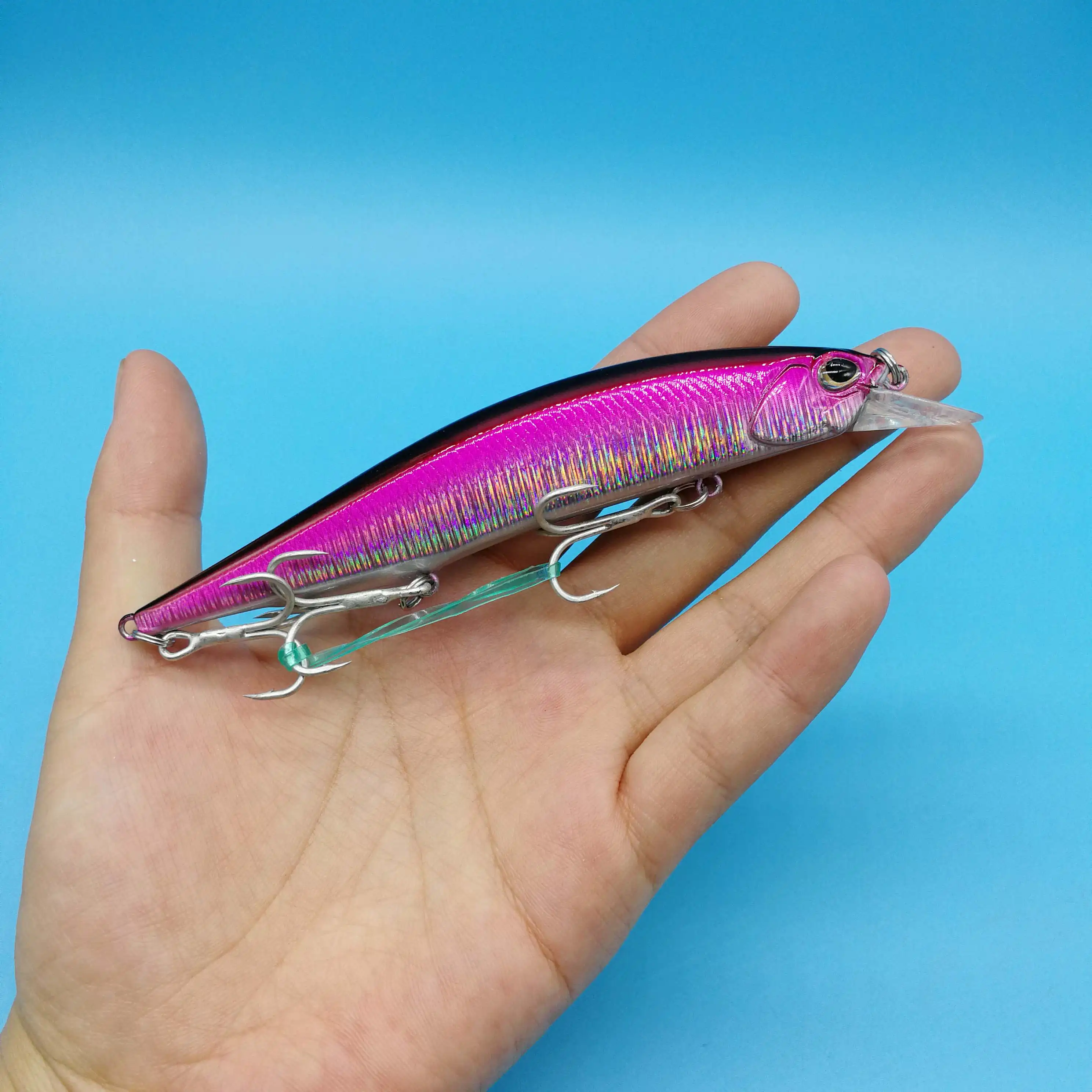 

HOOFISH 5PCS/LOT 18g/120mm Floating Minnow Fishing Lure 5Colors Swimbait Fishing Minnow Lure Hard Artificial Bait Fishing Tackle