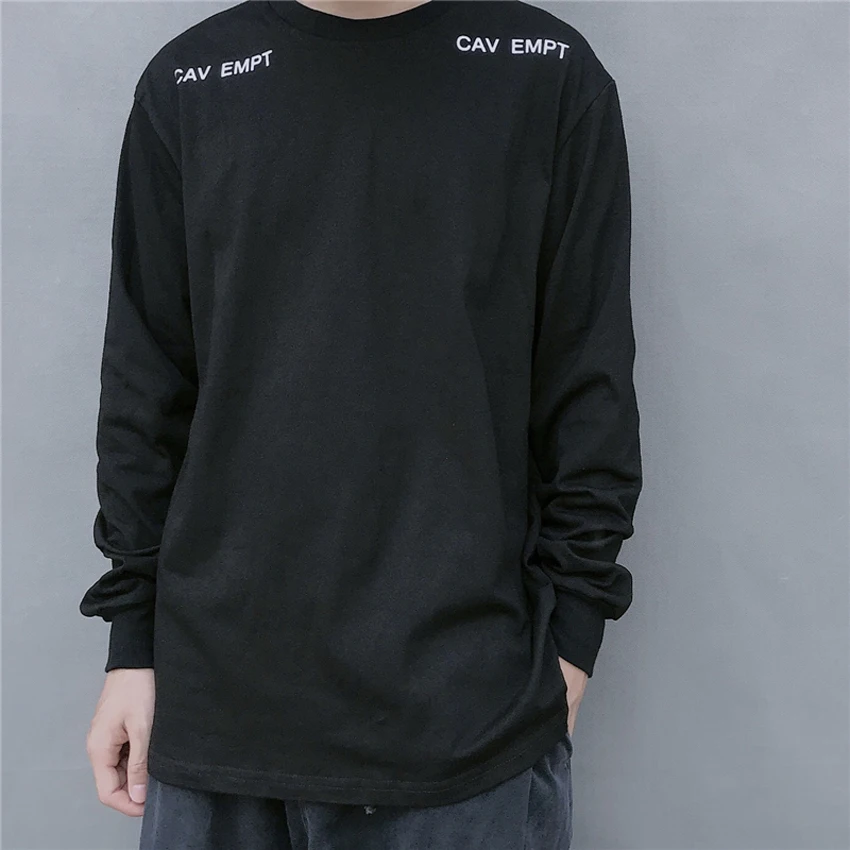 Винтажные свитшоты CAVEMPT 2020 мужские и женские для мобильной сети дизайнерская