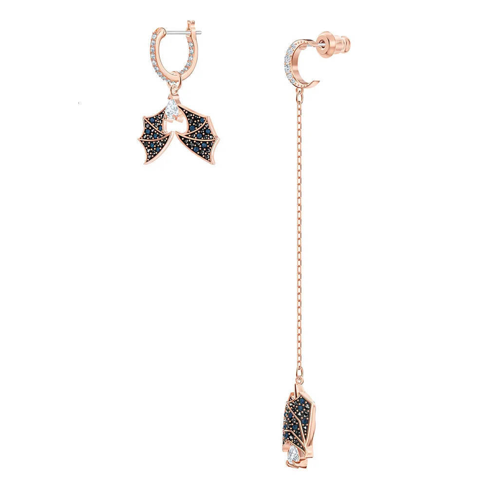 MANDY Bear процветание изысканные Украшенные загадочные серьги в виде девушки