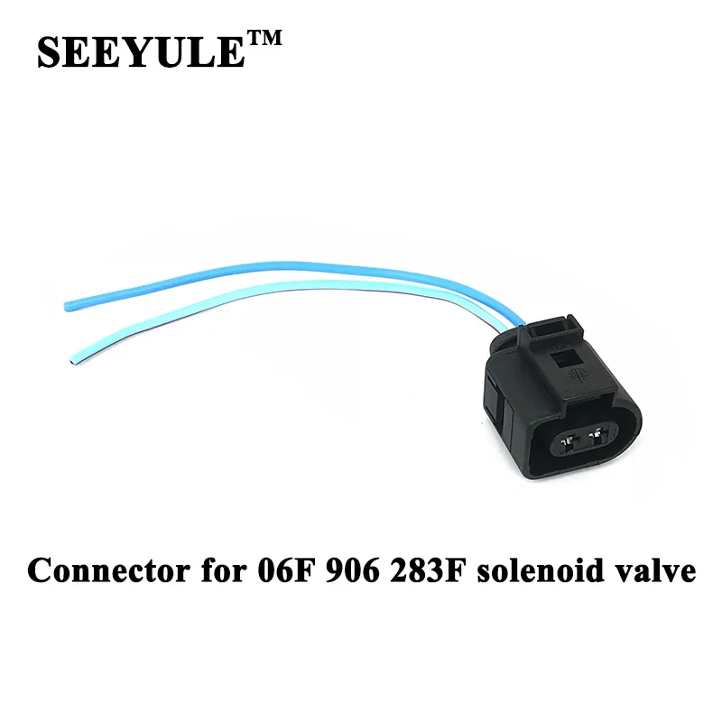1 шт. SEEYULE 06F 906 283F Соленоидный клапан разъем турбонаддува управления
