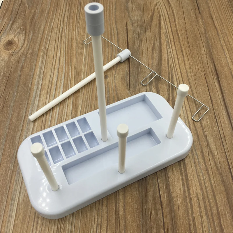 Стойка для ниток 3 катушки швейная машина или сергер держатель лучшее шитье