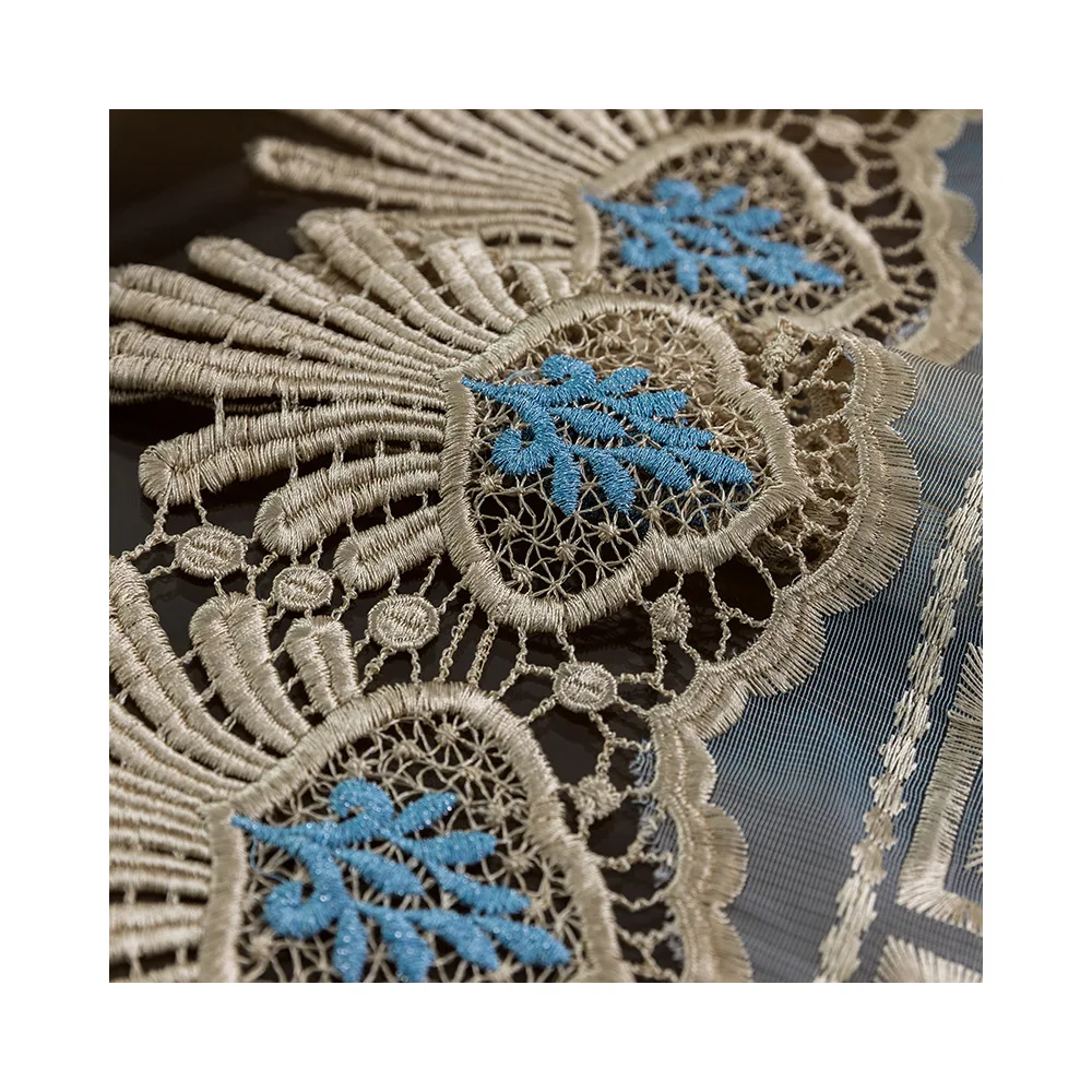 

Stylish Minimalist Modern Style Embroidery Embroidery Screens Bedroom Curtains Living Room