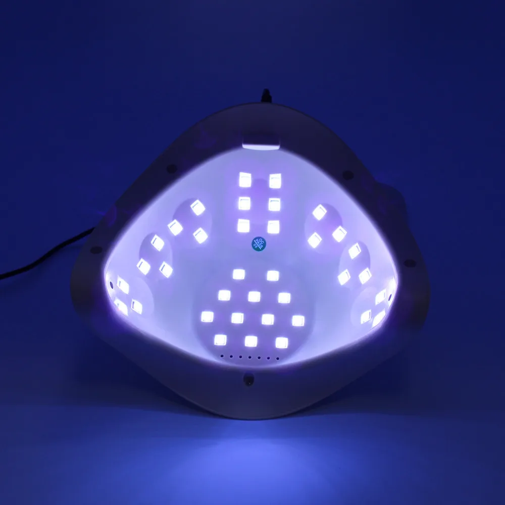LED Lamp For Nails Dryer Ice Manicure Gel Nail Drying Varnish 80W SUN 5X Plus UV | Красота и здоровье
