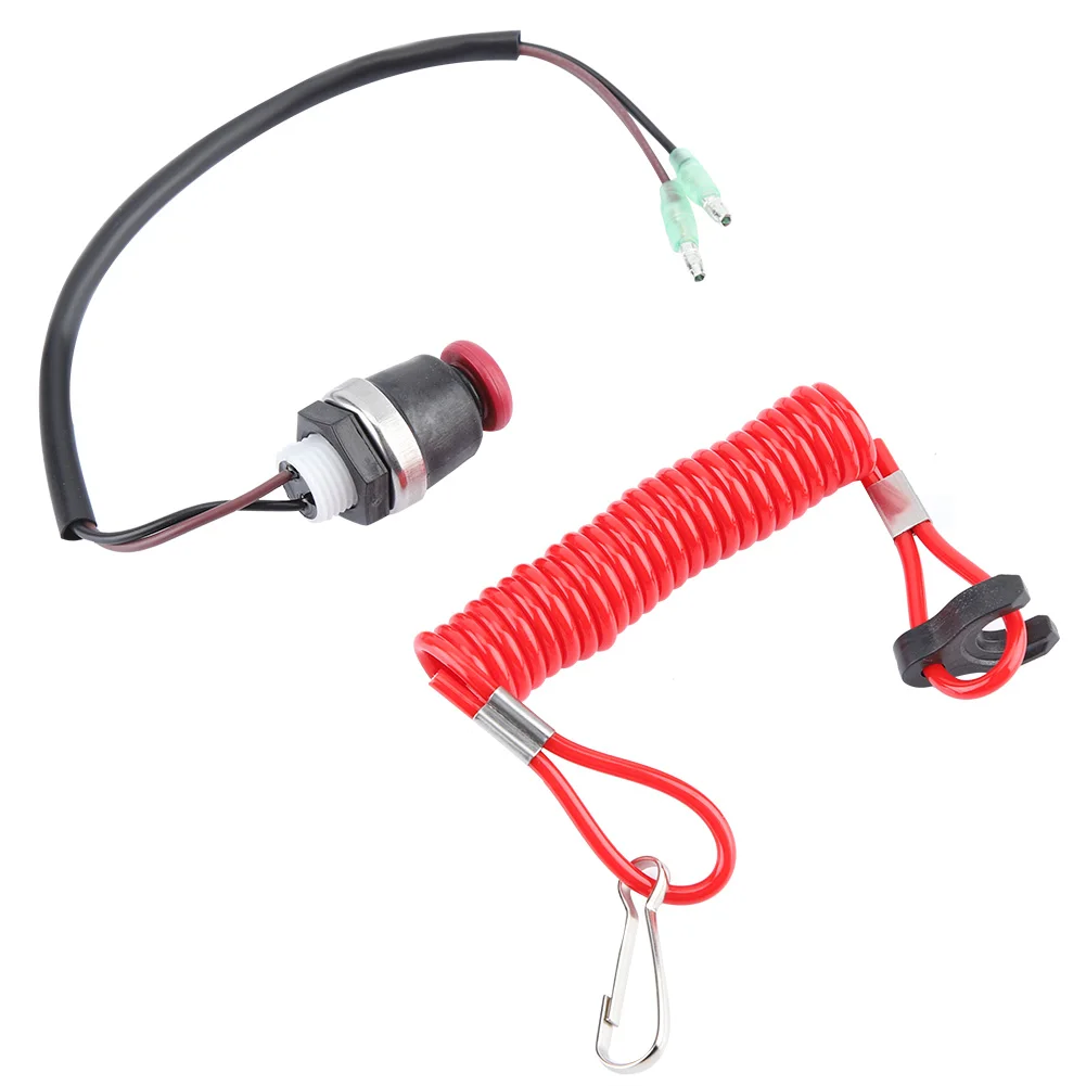 Outboard Engine Motor Kill Switch Safety Tether Cord for Marine Mercury Tohatsu | ATV&ampUTV&ampSSV Parts & Accessories