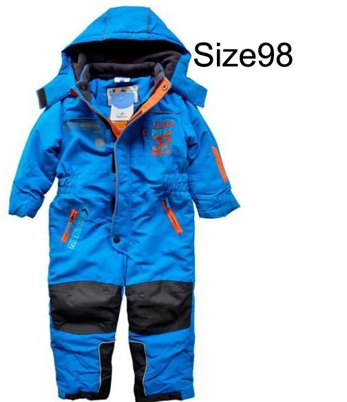size98 Topolino/детский зимний теплый лыжный костюм; зимний комбинезон; Детский комбинезон; утепленное пальто с хлопковой подкладкой для младенцев; одежда для малышей - Цвет: size98